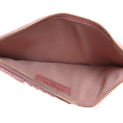 Chanel Iridescent Caviar Quilted Classic iPhone Pouch Rose Pink 4 of 6