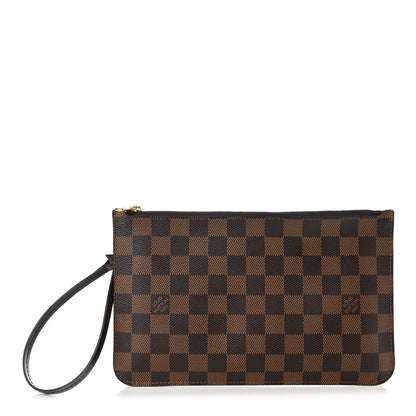 Louis Vuitton Damier Ebene Neverfull MM GM Pochette 1 of 11
