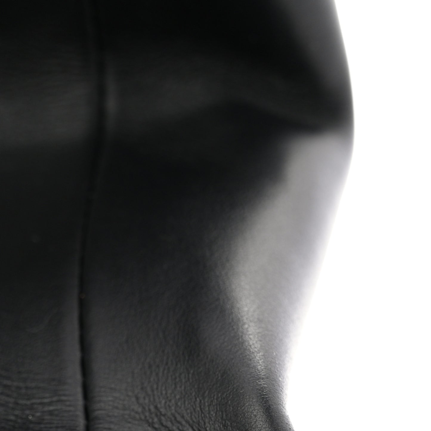 Calfskin Macro Cannage Medium Book Tote Black