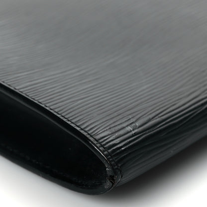 Louis Vuitton Epi Pochette Accessories 24 Black 8 of 11