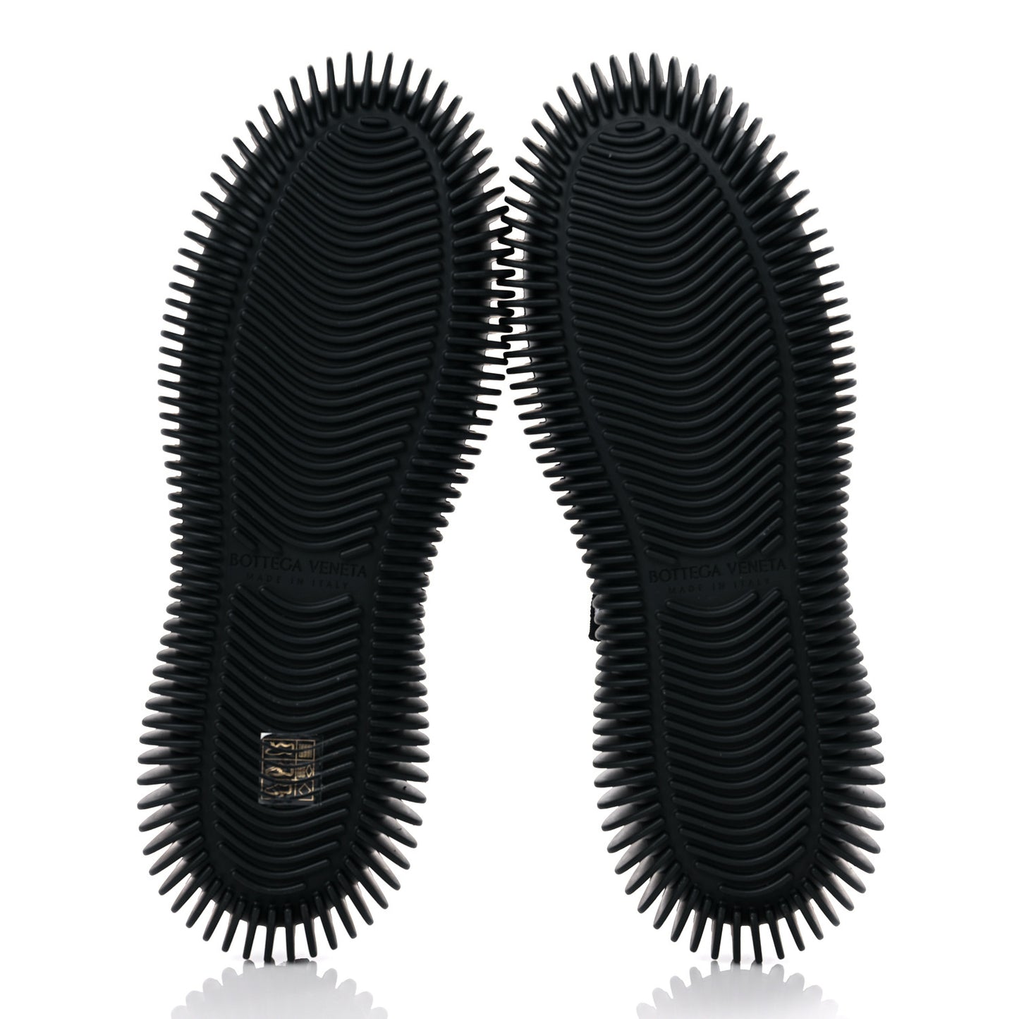 Technical Knit Mens Ripple Slip On Sneakers 43 Black Optic White