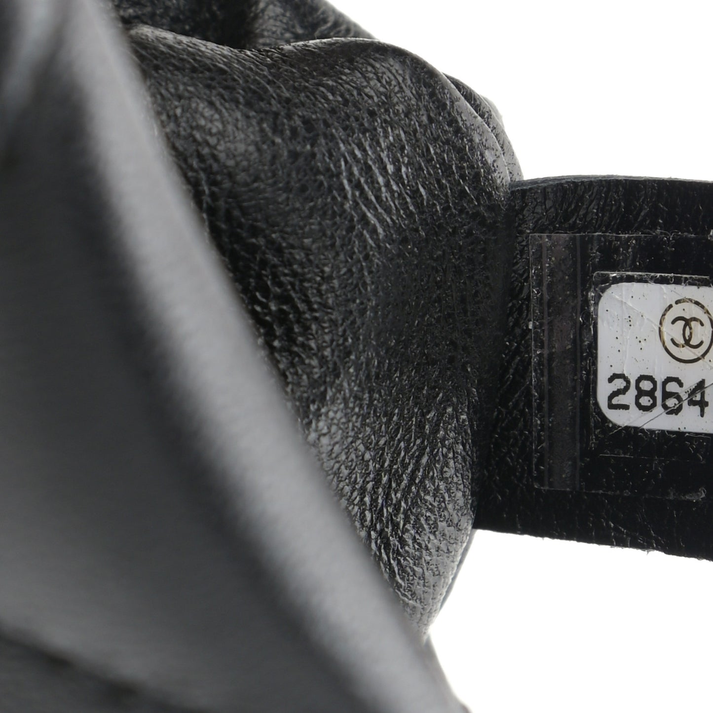 Lambskin Quilted Waist Belt Bag Black