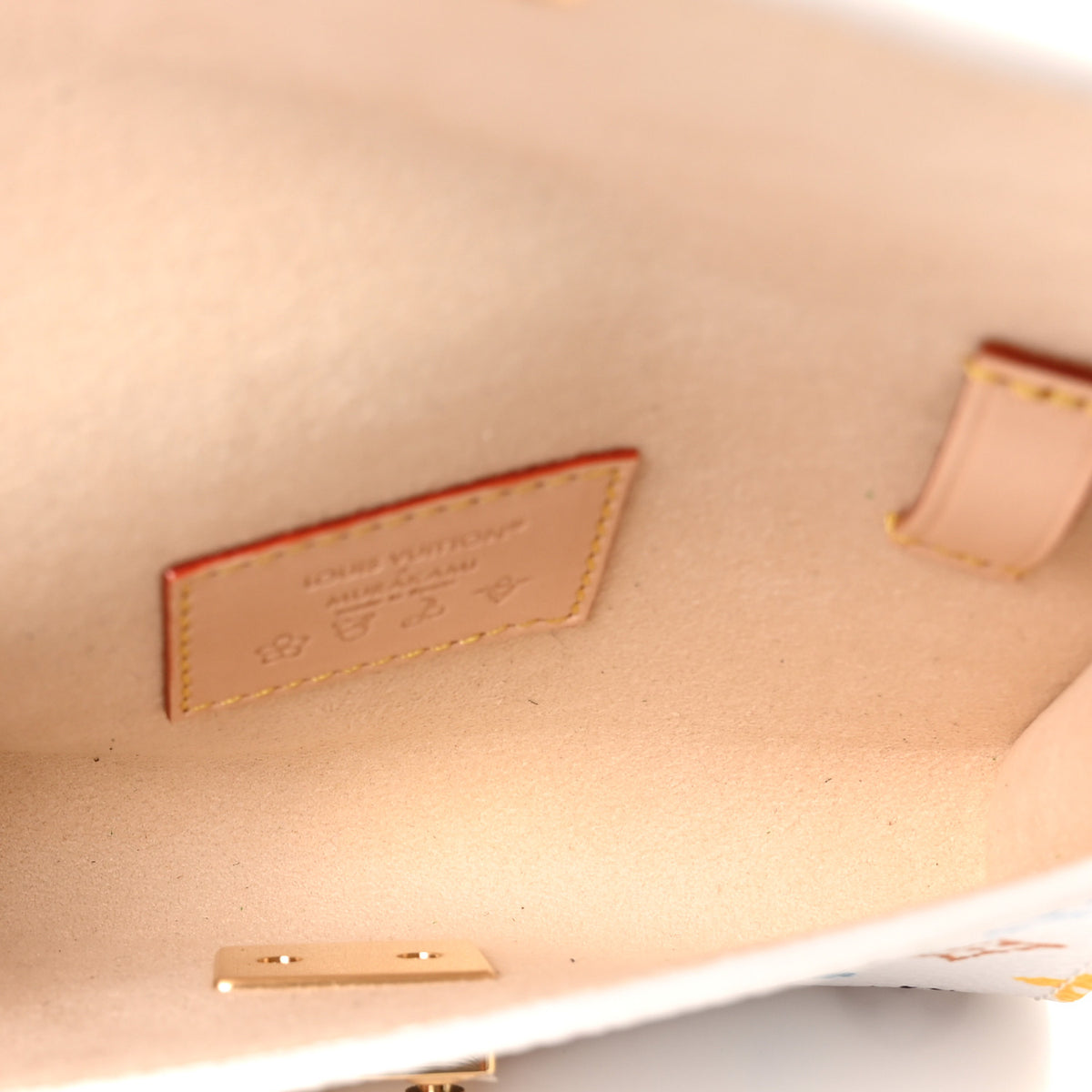 Louis Vuitton LV X TM Monogram Multicolor Pouch Metis Belt White 5 of 10