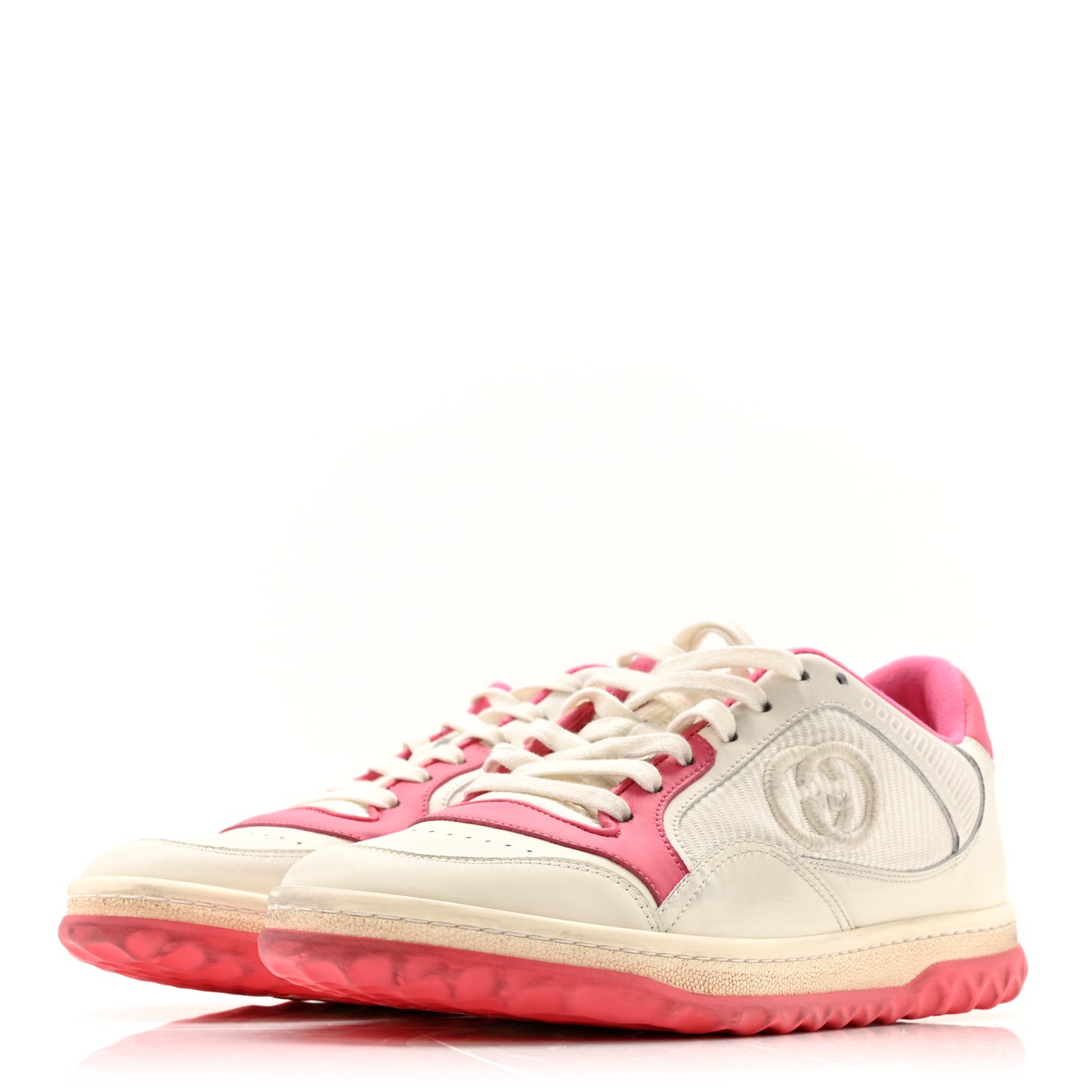 Dali Soft Calfskin Womens Mac80 Sneakers 39.5 Off White Pink