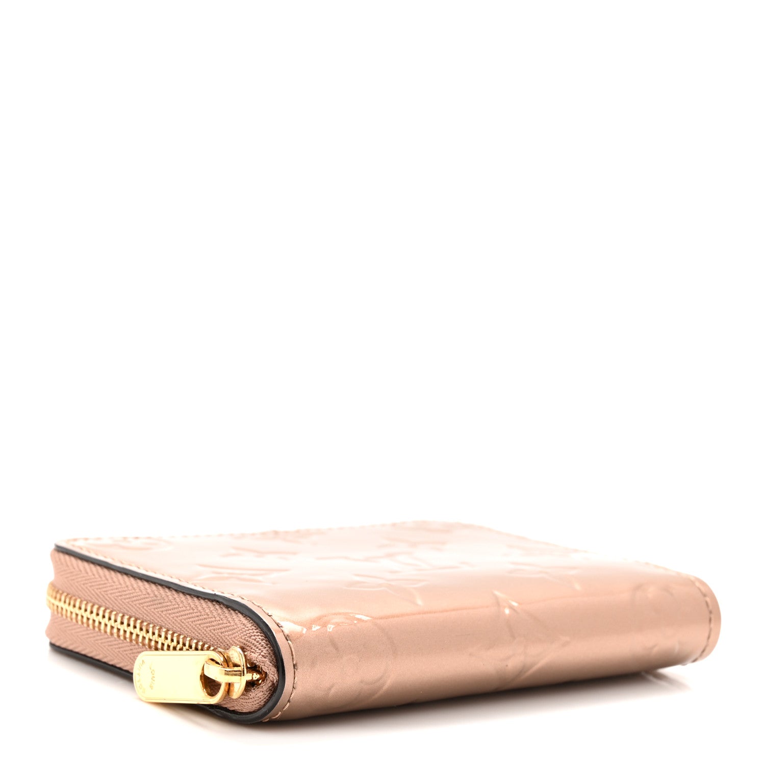 Louis Vuitton Vernis Zippy Coin Purse Rose Velours 4 of 7