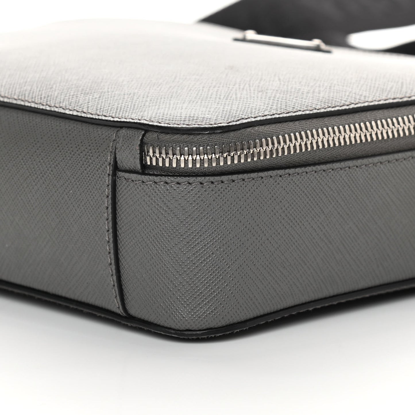 Saffiano Travel Medium Brique Crossbody Bag Marmo