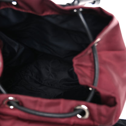 Burberry Nylon Medium Rucksack Backpack Burgundy Red 5 of 12