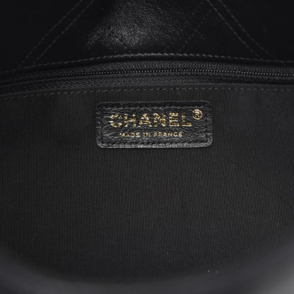 Chanel Lambskin Quilted Pearl Studded Flap Black 6 of 12
