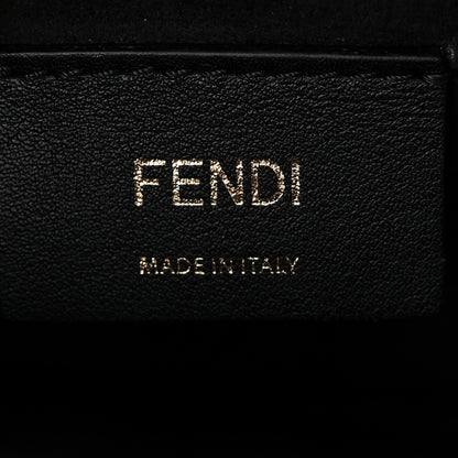 Fendi Velvet Vitello Dolce Fun Fair Kan I Shoulder Bag Blue Multicolor 6 of 10