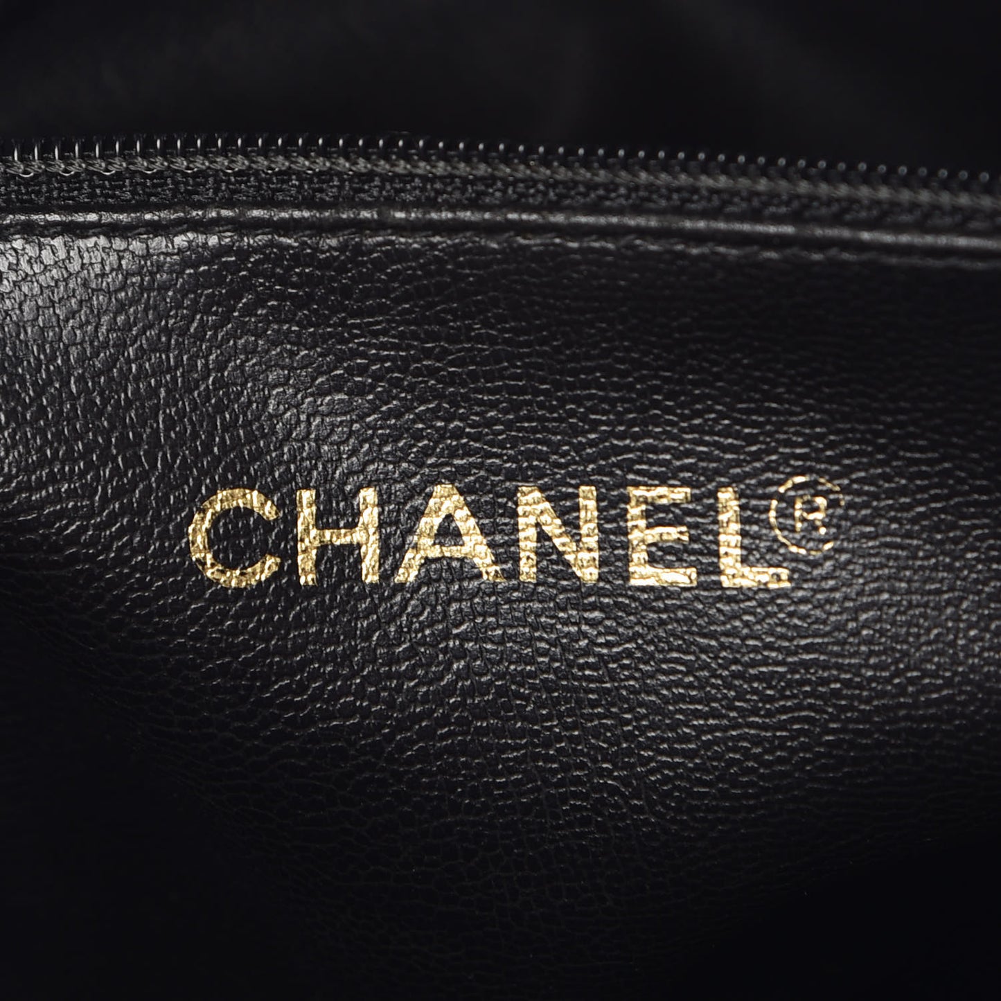 Lambskin Quilted Shopping Tote Black