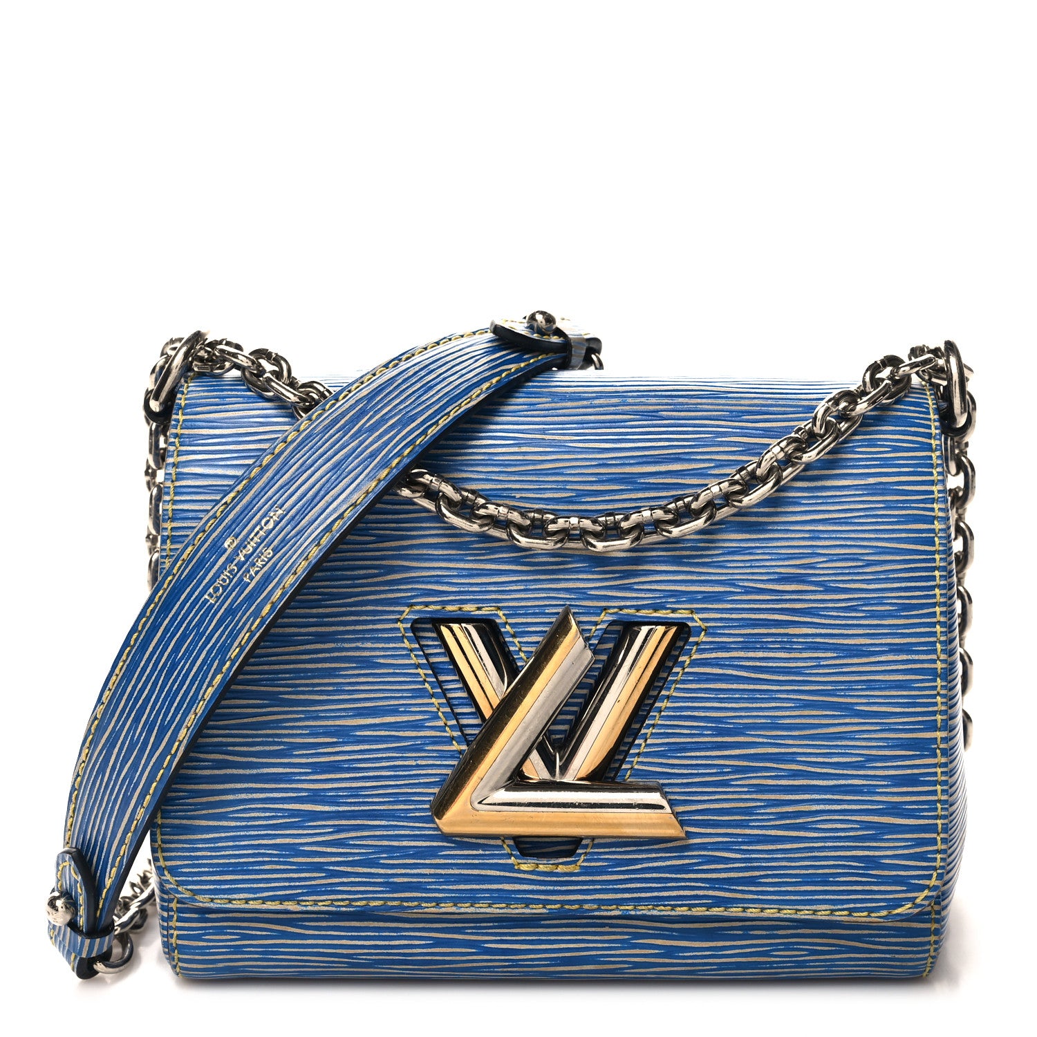 Louis Vuitton Epi Twist Shoulder Bag PM Denim Light 1 of 10