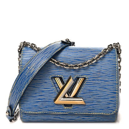Louis Vuitton Epi Twist Shoulder Bag PM Denim Light 1 of 10