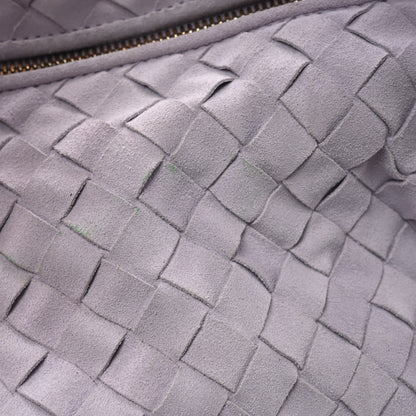 Bottega Veneta Suede Calfskin Intrecciato Teen Jodie Hobo Mirth Washed 11 of 11