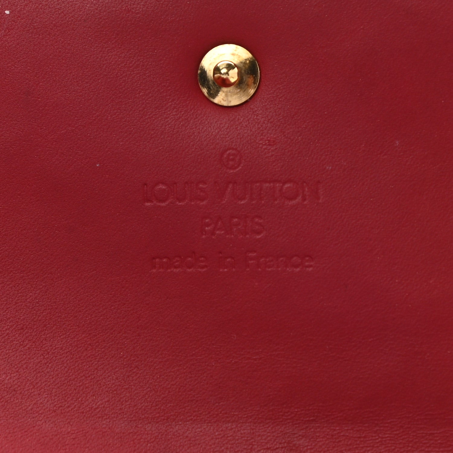 Louis Vuitton Vernis Porte Tresor International Wallet Pomme D'Amour 6 of 15
