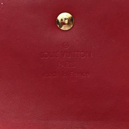 Louis Vuitton Vernis Porte Tresor International Wallet Pomme D'Amour 6 of 15