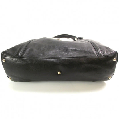 Gucci Leather Britt Shoulder Bag Black 4 of 11