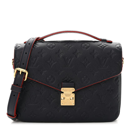 Louis Vuitton Empreinte Pochette Metis Marine Rouge 1 of 10