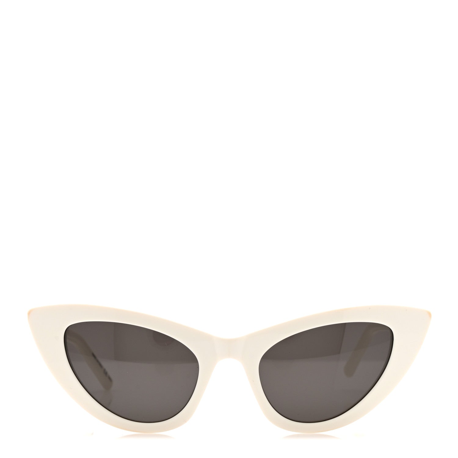 Saint Laurent Acetate Lily Cat Eye Sunglasses SL213 White 2 of 10