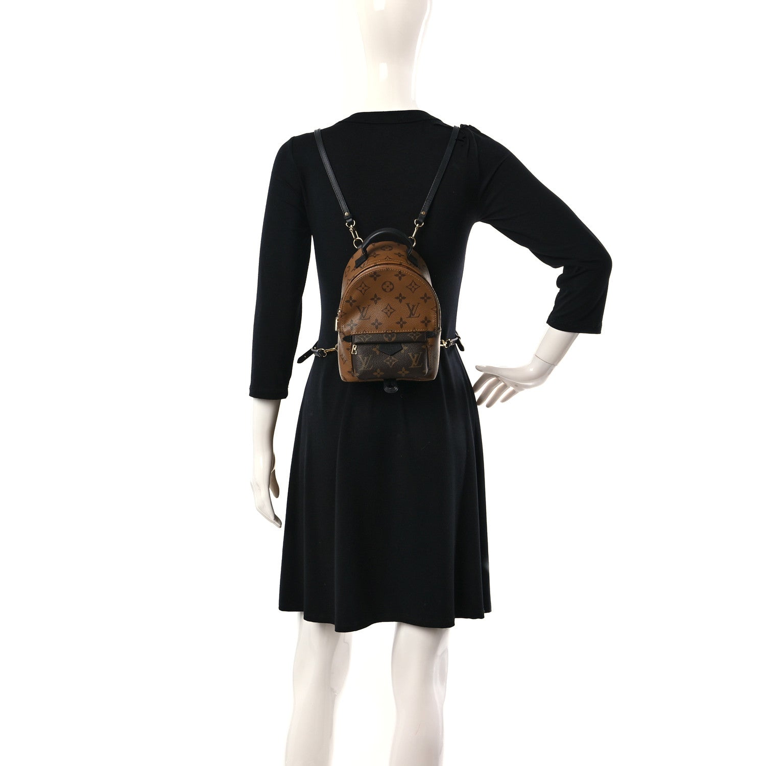 Louis Vuitton Reverse Monogram Palm Springs Backpack Mini 2 of 9