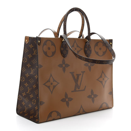 Louis Vuitton Reverse Monogram Giant Onthego GM 3 of 9