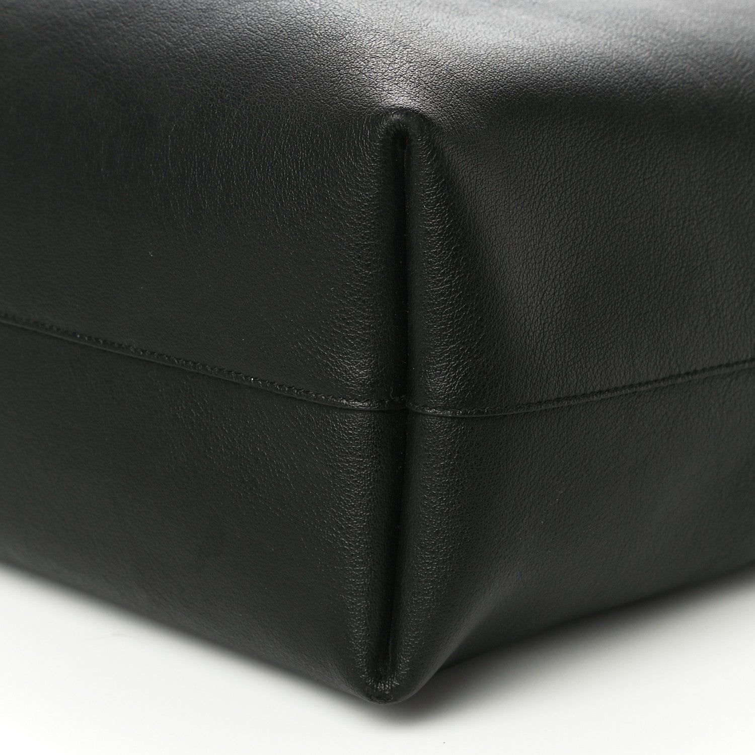 Saint Laurent Calfskin Large Shopping Tote Black 9 of 15