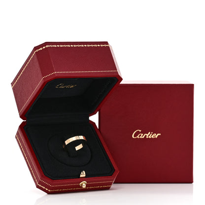 Cartier 18K Yellow Gold 3.5mm LOVE Wedding Band Ring 58 8.5 3 of 5