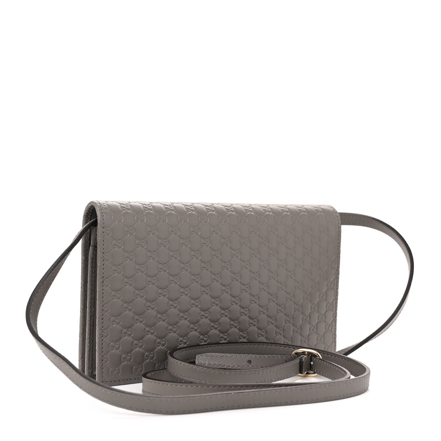 Gucci Soft Microguccissima Crossbody Wallet Loess 3 of 11