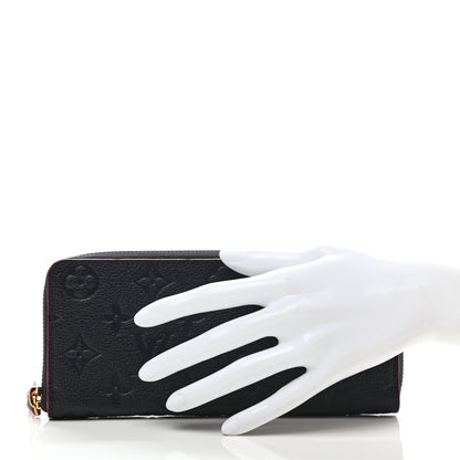 Louis Vuitton Empreinte Clemence Wallet Marine Rouge 2 of 7