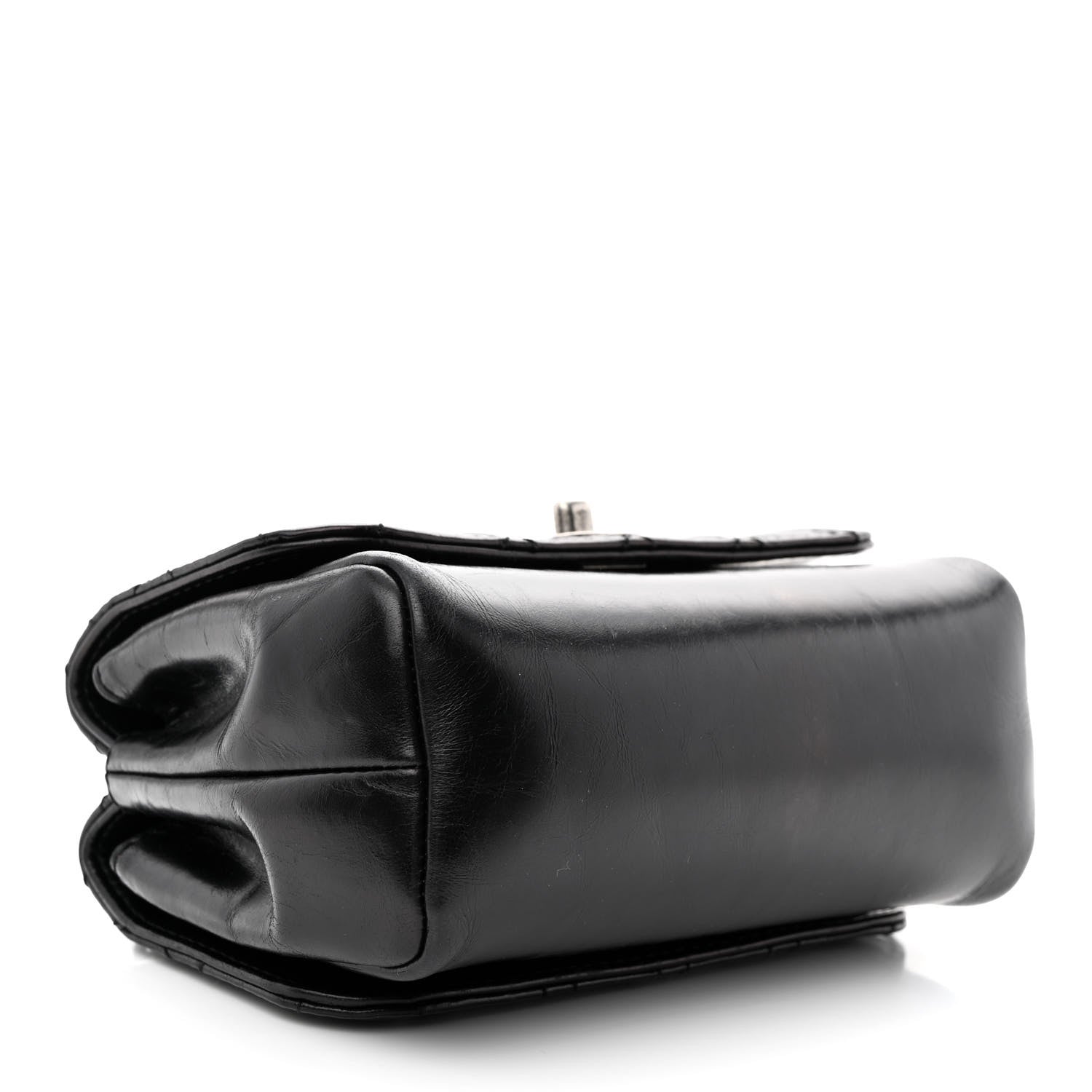 Chanel Aged Calfskin Quilted Double Sided Flap Black 4 of 11