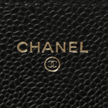 Chanel Caviar Quilted Large Flap Wallet Black 6 of 6