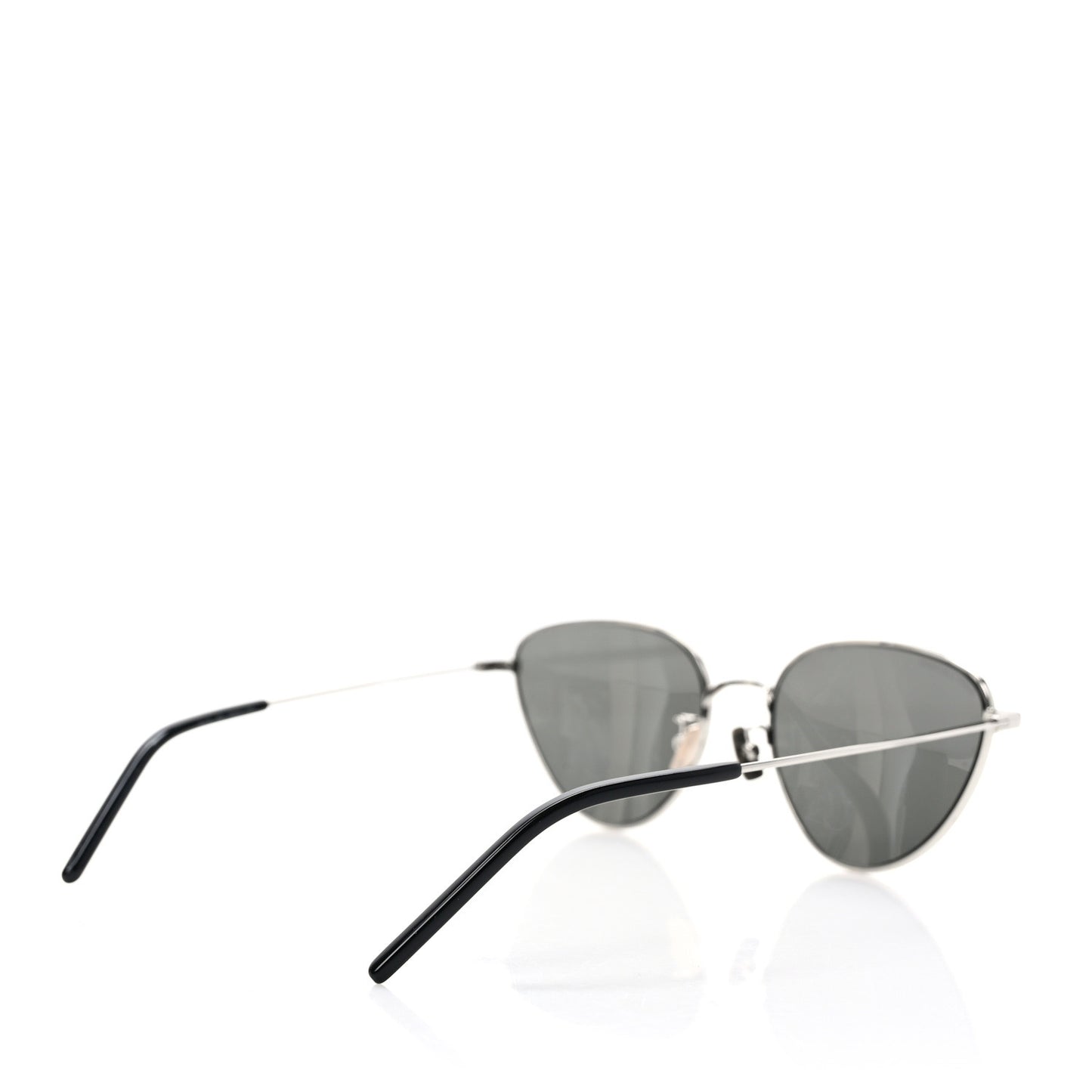 Metal Cat Eye Sunglasses SL 310 Black