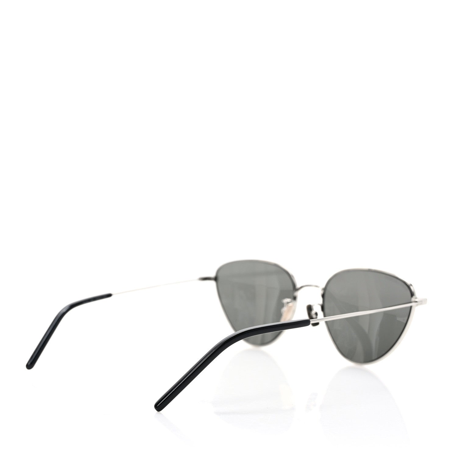 Saint Laurent Metal Cat Eye Sunglasses SL 310 Black 4 of 9