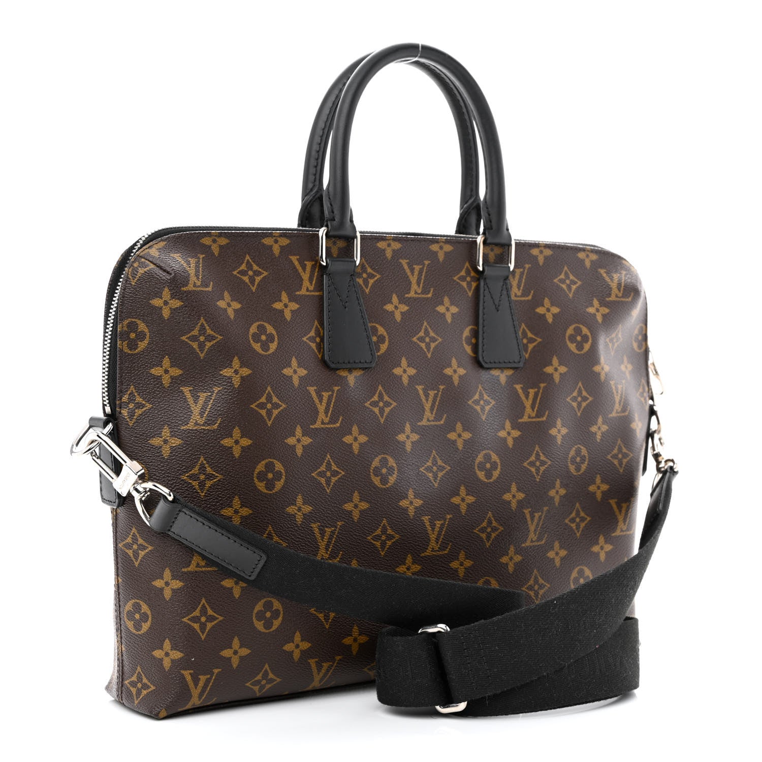 Louis Vuitton Monogram Macassar Porte-Documents Jour 2 of 10