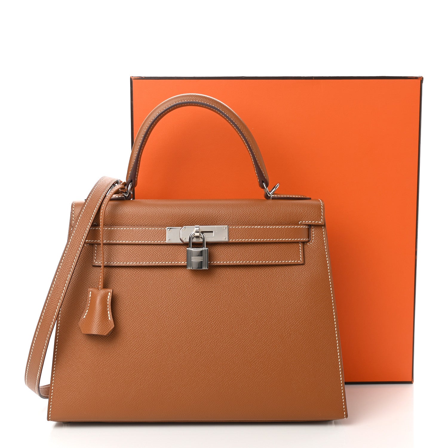 Hermes Epsom Kelly Sellier 28 Gold 14 of 14