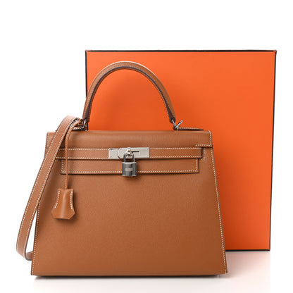 Hermes Epsom Kelly Sellier 28 Gold 14 of 14