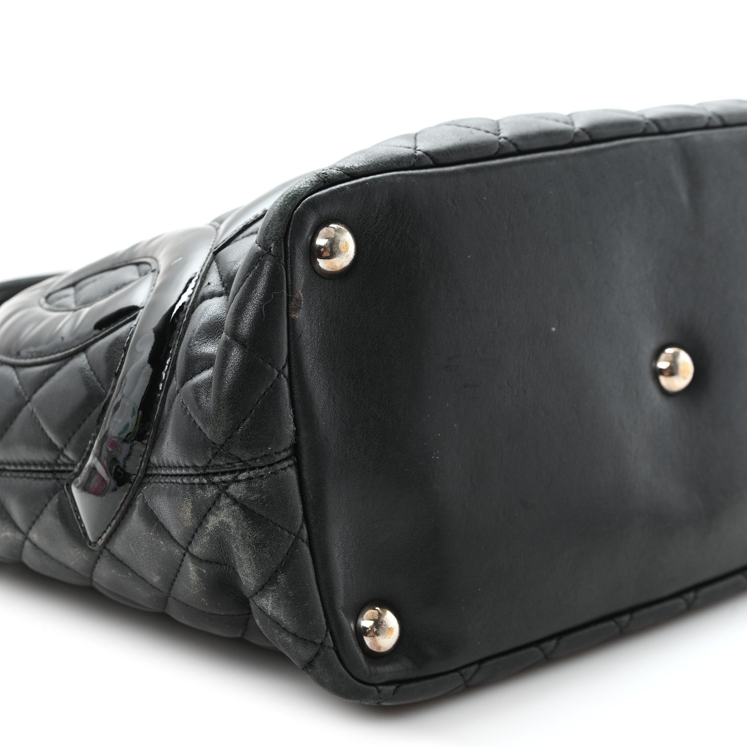 Chanel Calfskin Quilted Large Cambon Tote Black 9 of 12
