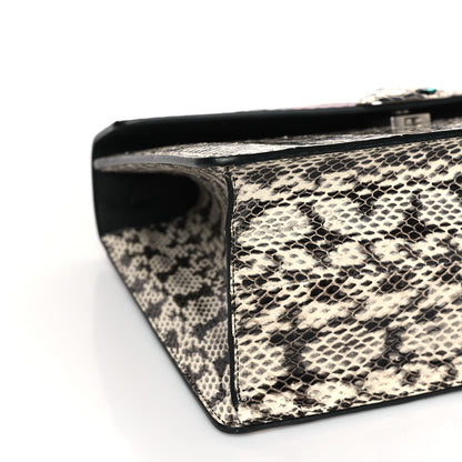 Gucci Snakeskin Small Lilith Top Handle Bag Beige 8 of 9
