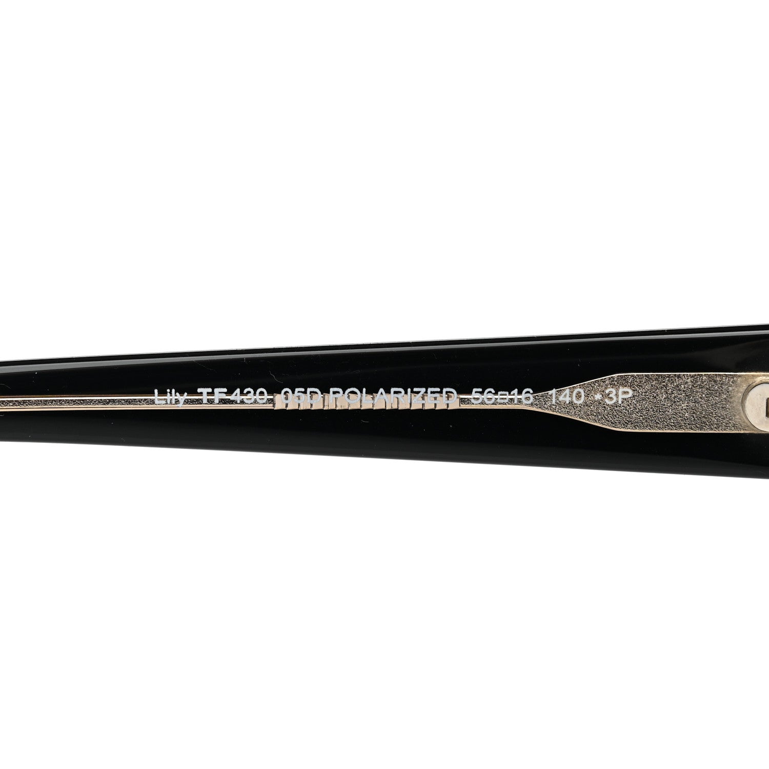 Tom Ford Polarized Lily Sunglasses TF430 Black 5 of 8