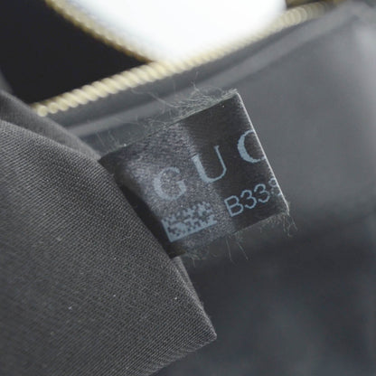 Gucci Monogram D Gold Hobo Black 12 of 15