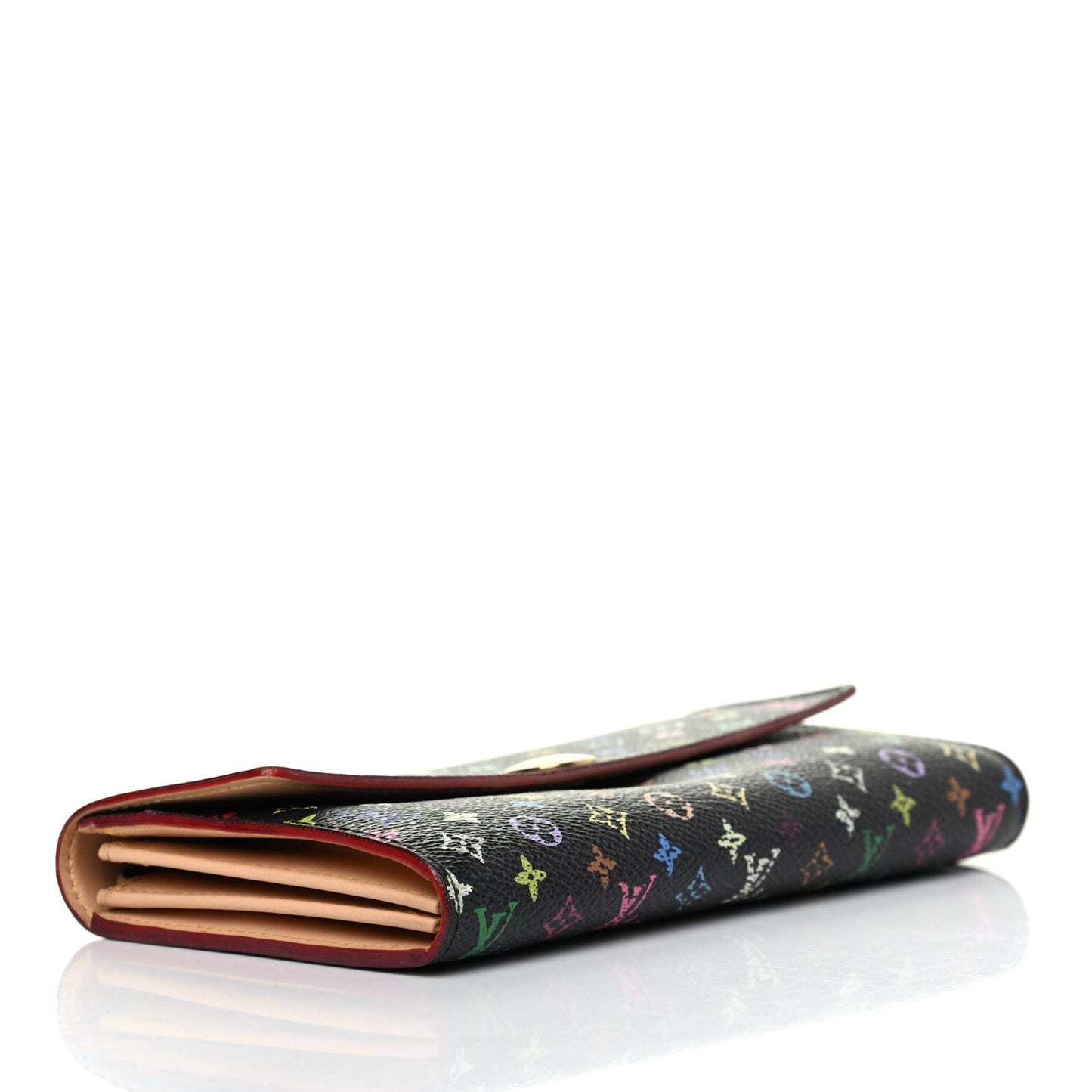 Monogram Multicolor Sarah Wallet Black