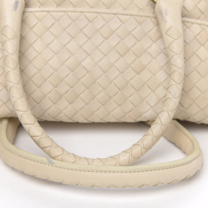Bottega Veneta Nappa Intrecciato Convertible Duffel Colonial 11 of 16