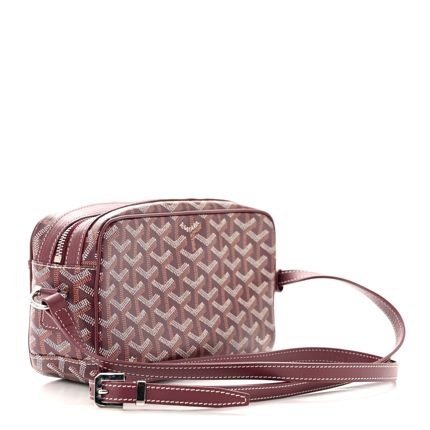 Goyardine Sac Cap Vert Burgundy