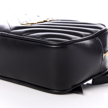 Saint Laurent Calfskin Matelasse Monogram Lou Belt Bag Black 7 of 8