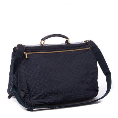 Louis Vuitton Mini Monogram Denise Navy 2 of 8