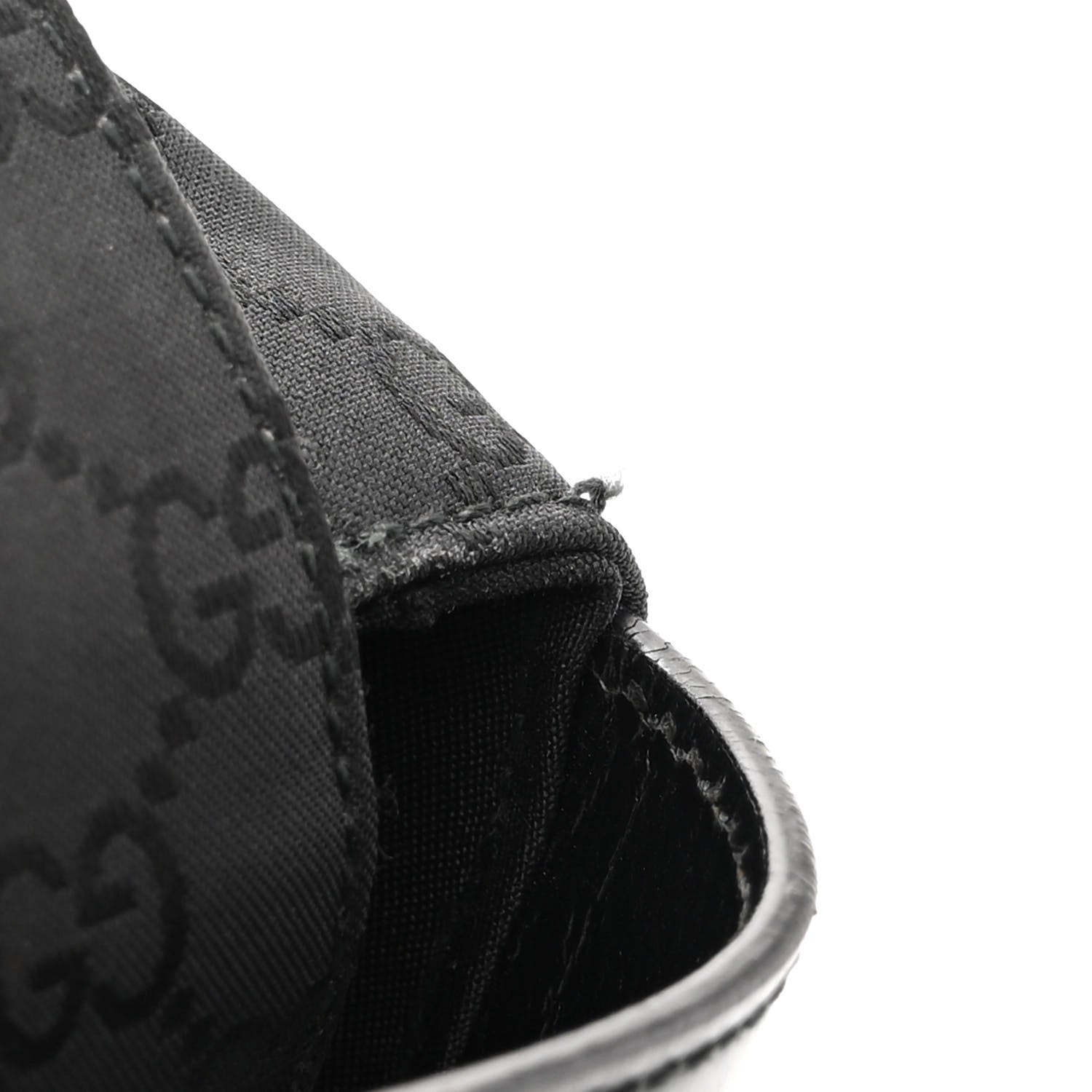 Gucci GG Monogram Flap Messenger Bag Black 11 of 11