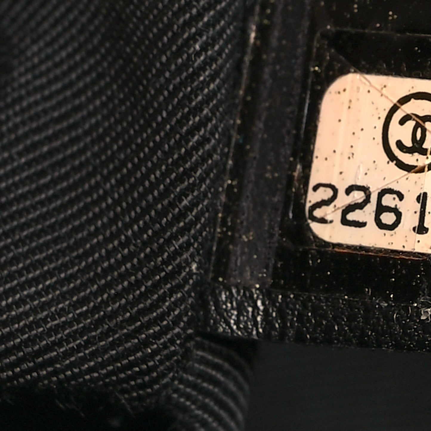 Calfskin Chevron Quilted Large Urban Spirit Backpack Black