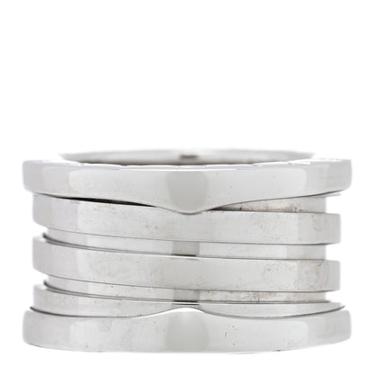 Bulgari 18K White Gold B.Zero1 Three-Band Ring 48 4.5 3 of 4