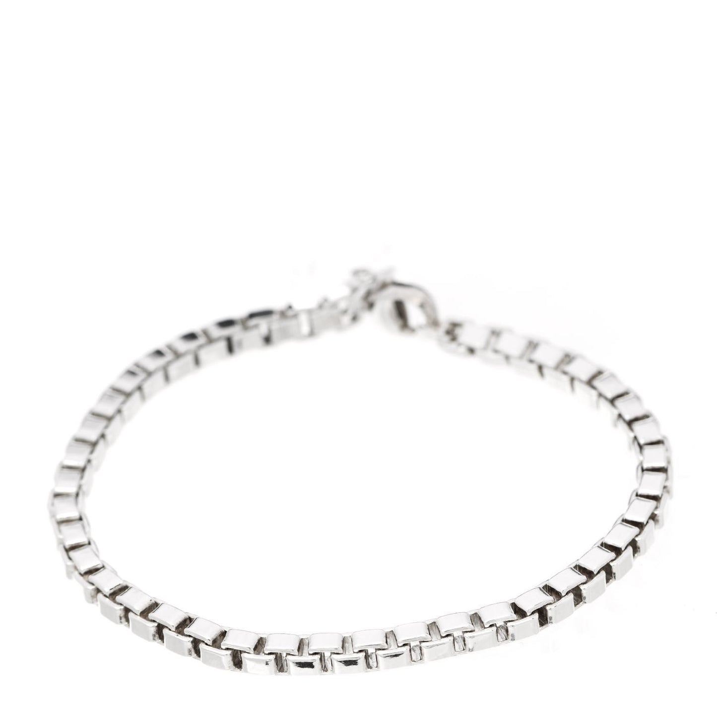 Sterling Silver 4mm Venetian Link Bracelet