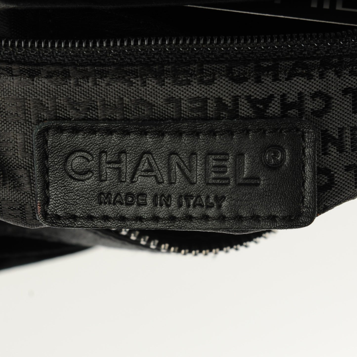 Velvet Satin Shoulder Bag Black