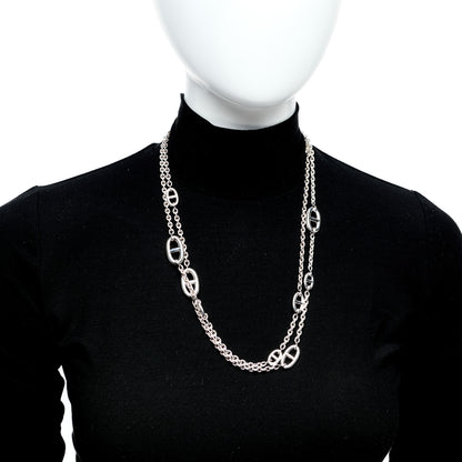 Hermes Sterling Silver Farandole Necklace 120 2 of 6
